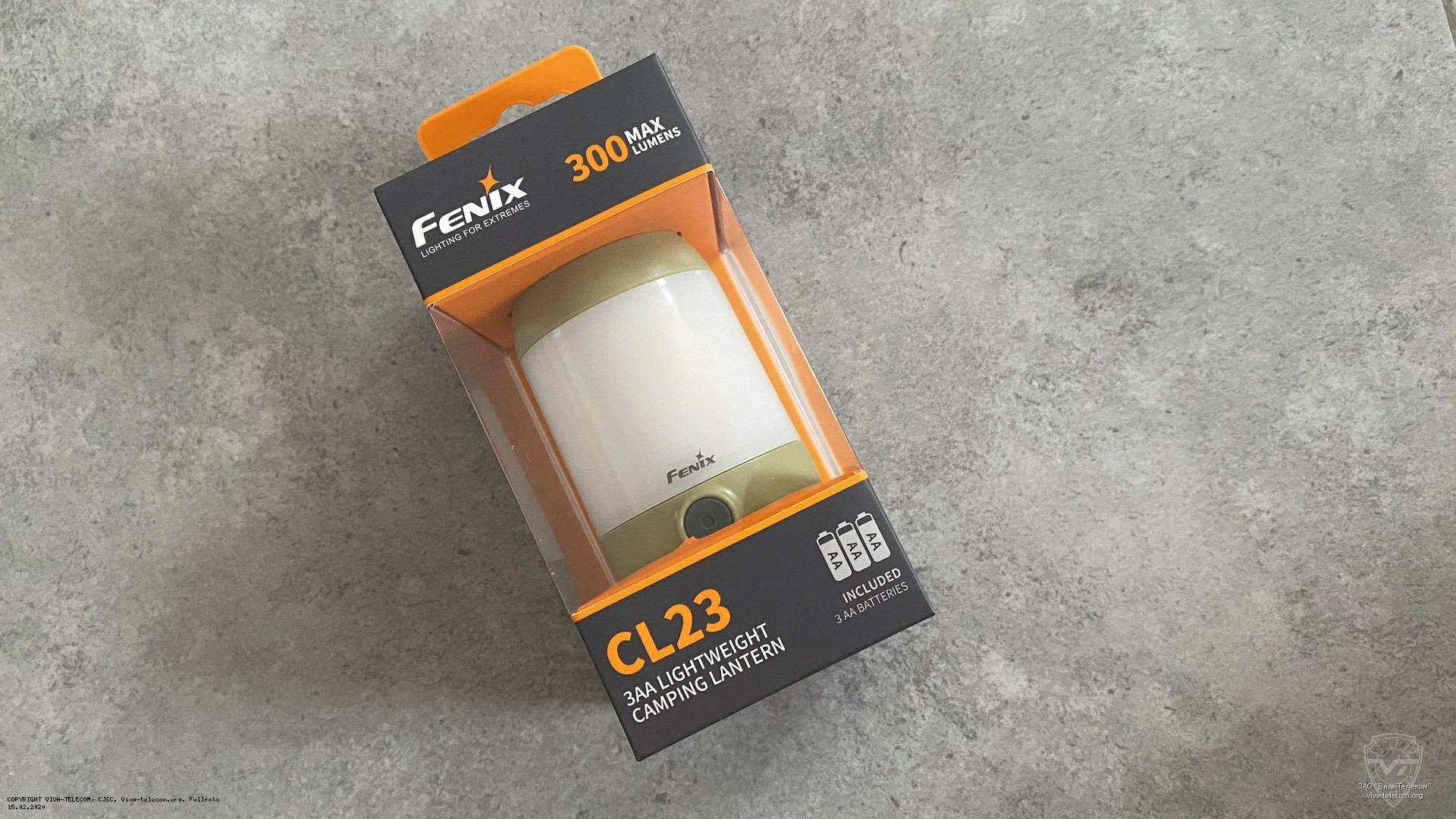 ������� �������� ������ Fenix CL23