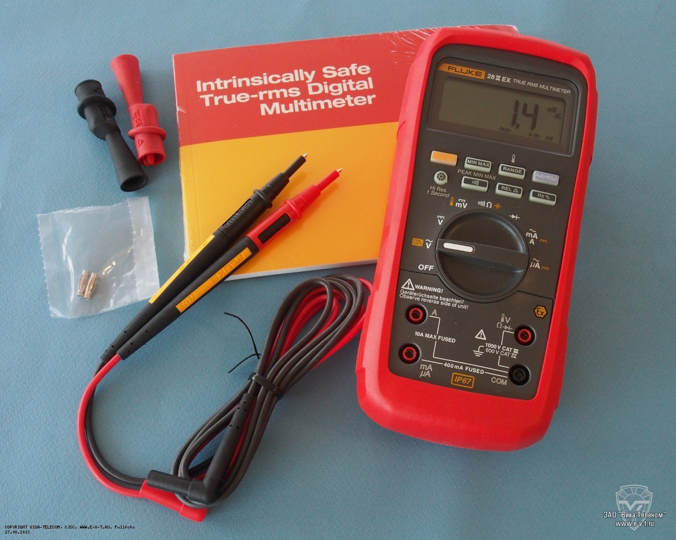 ������������ ATEX ����������� Fluke 28-II Ex