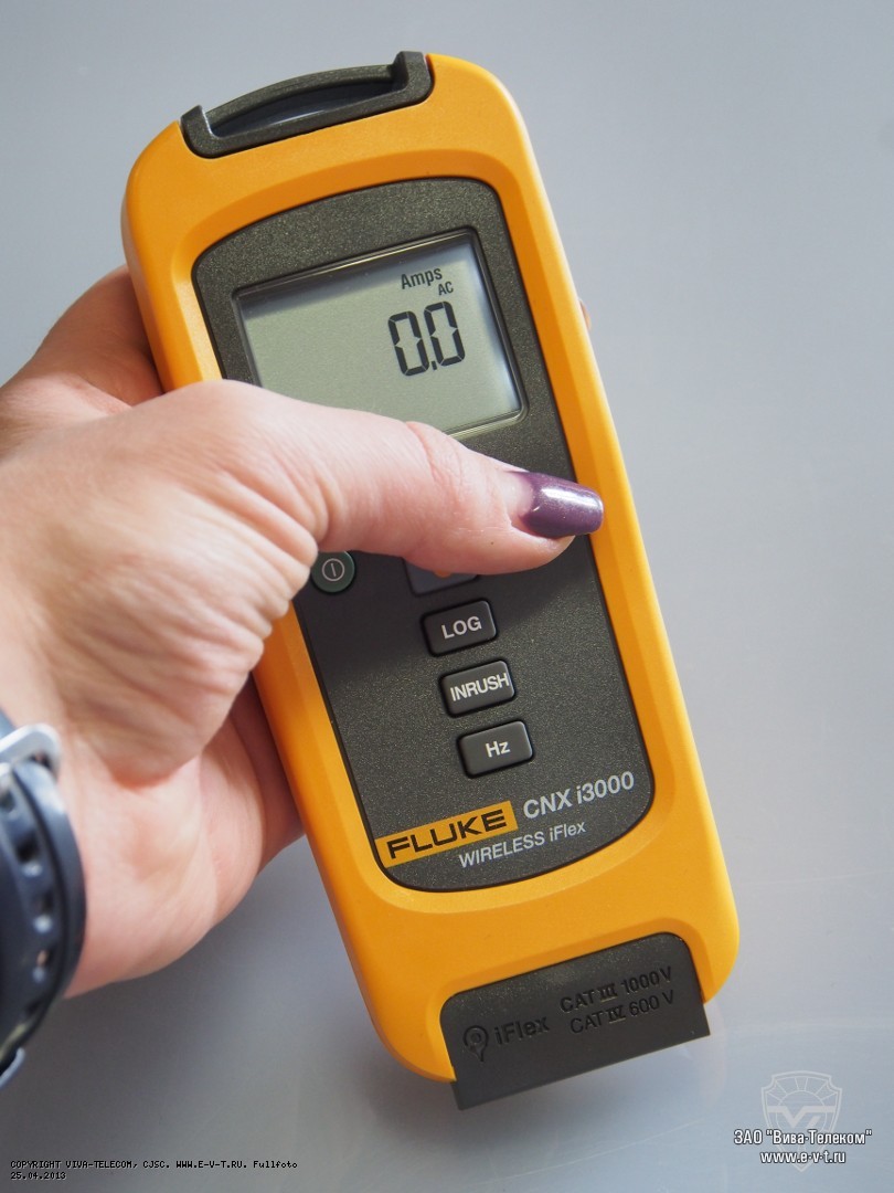 ����� ��� ������������ ������ Fluke CNX i3000