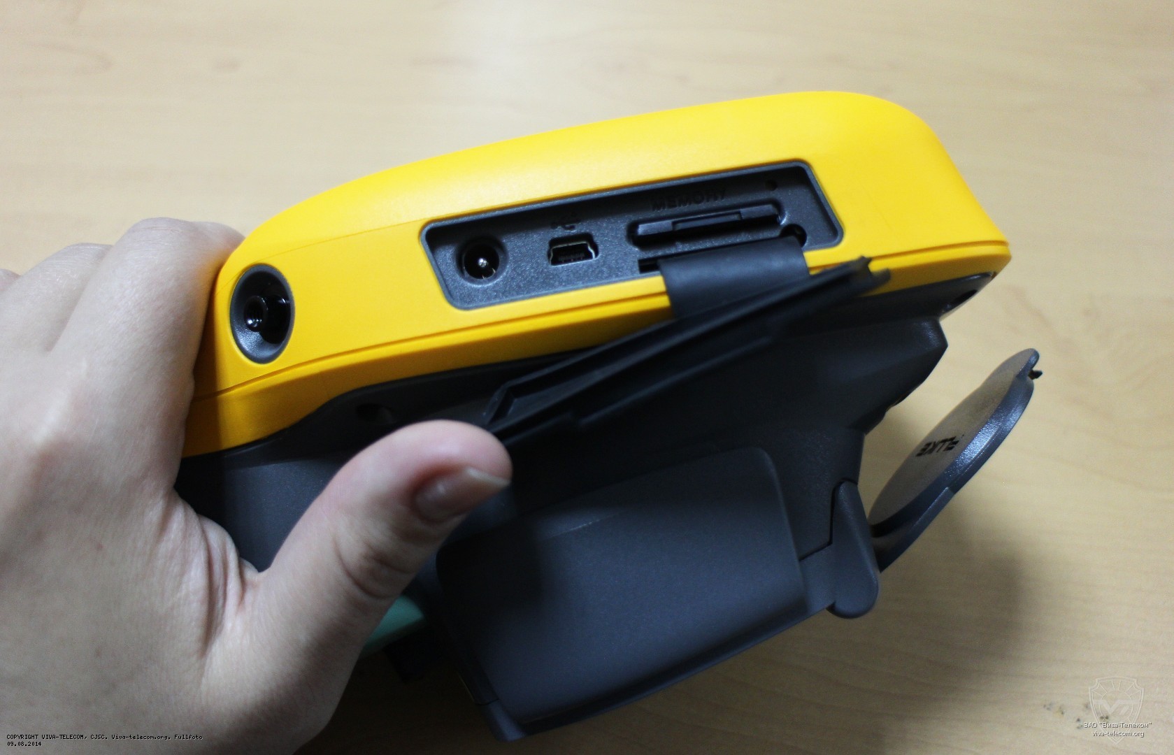 ������� ��� ����������� ��������� ���������� � Fluke Ti90