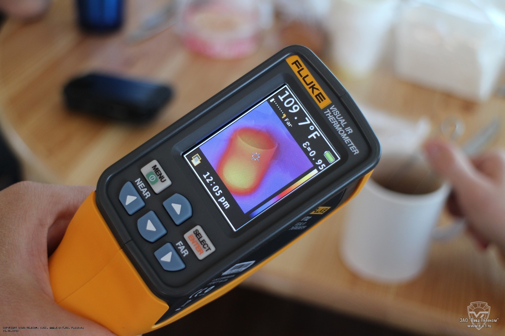 �������� ����������� ��������� Fluke VT-02