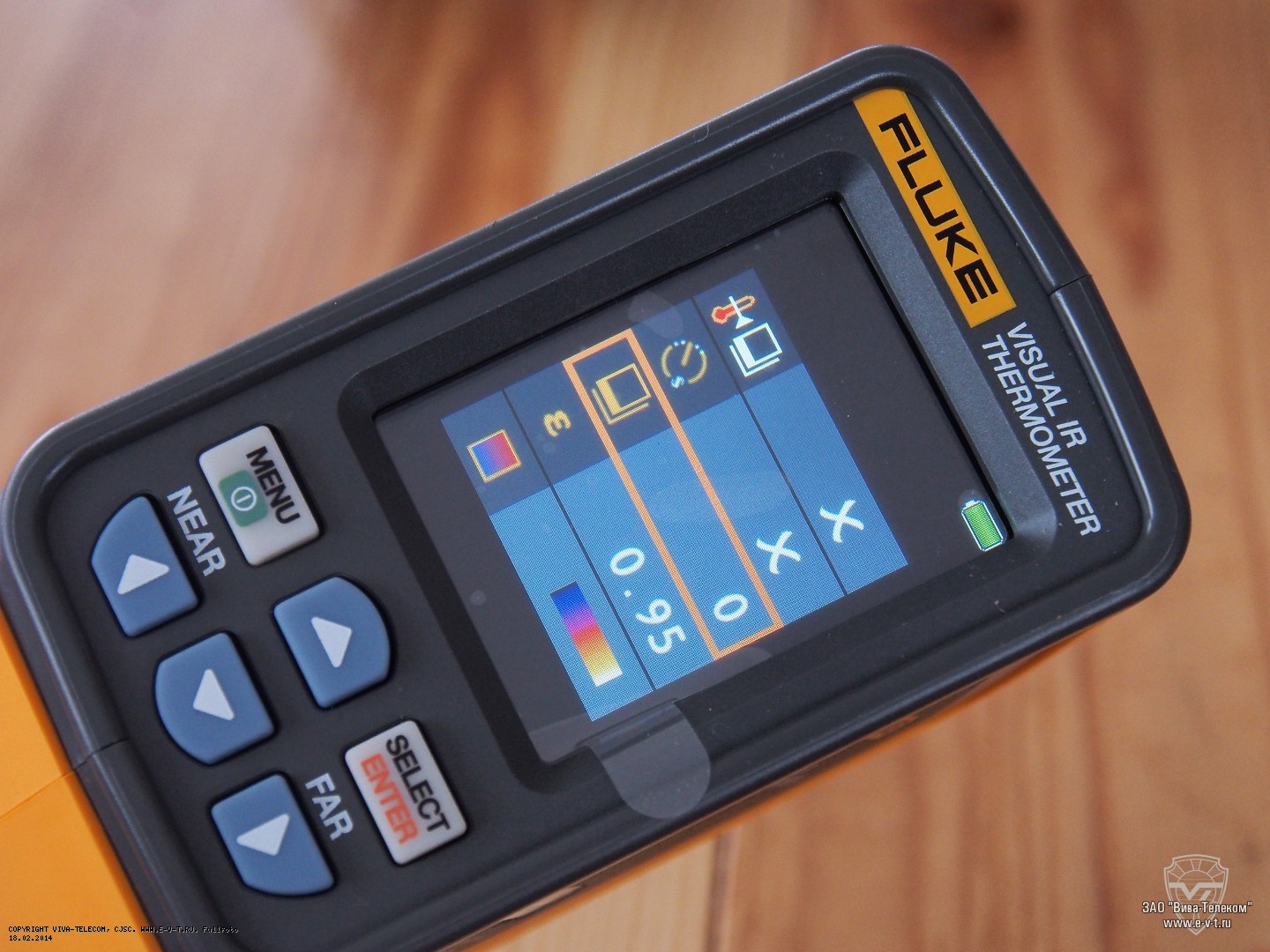 ���� ����������� ���������� Fluke VT04