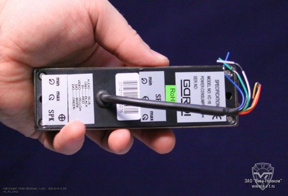 Вид Gardi VC-16 сзади . Gardi VC-16 Вид Gardi VC-16 сзади