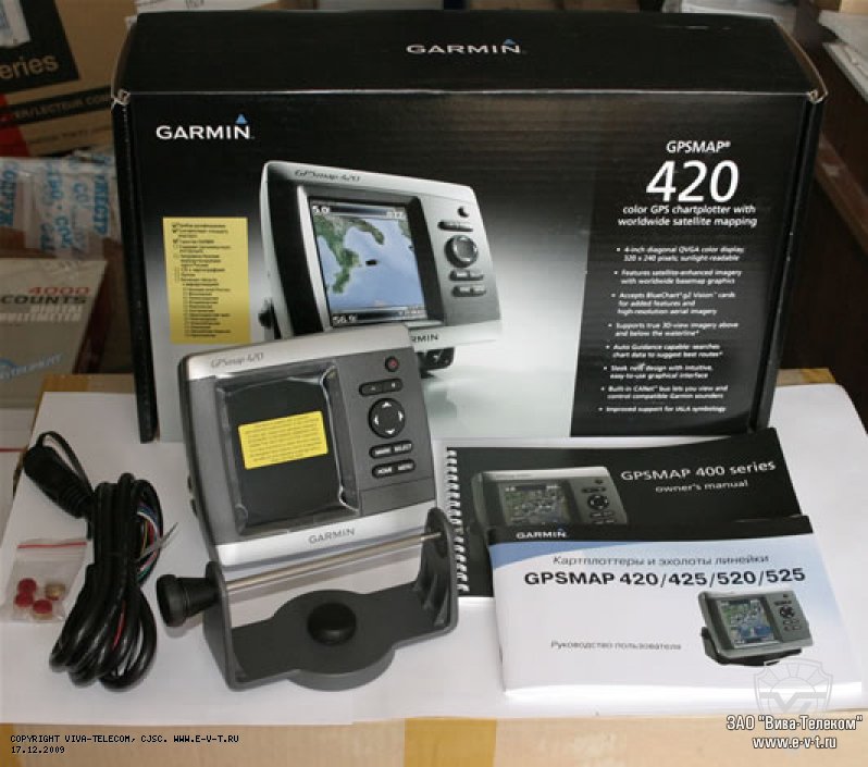 ����������� Garmin GPSMAP-420. �������� ��������