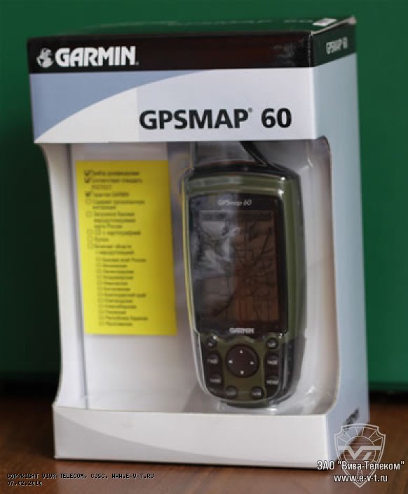 GPS .   Garmin GPSMAP 60