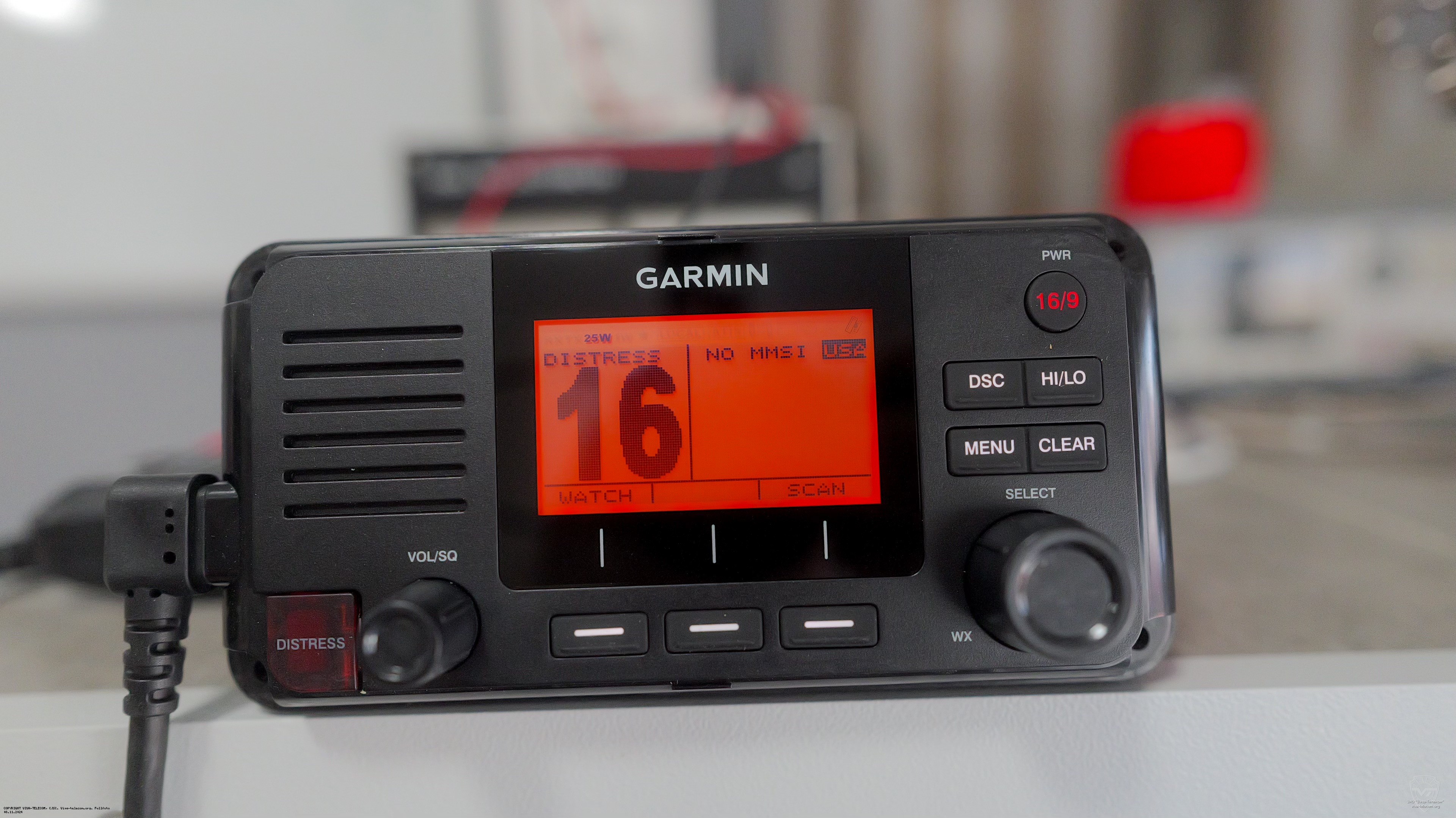 ������� ������������ Garmin VHF-115