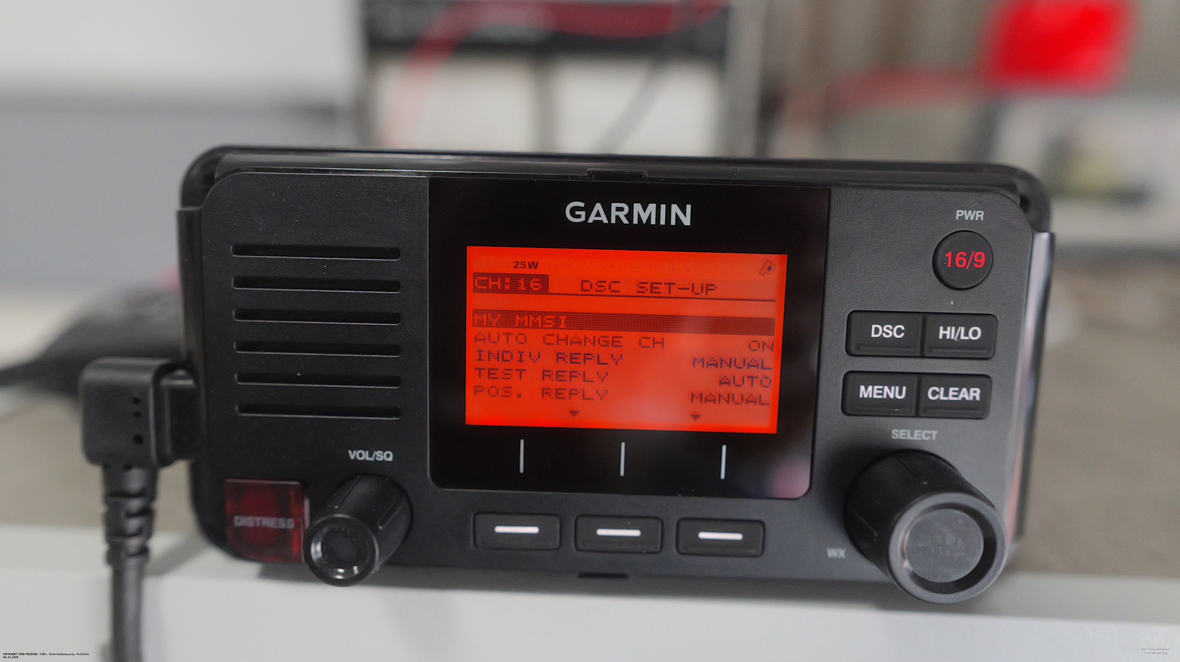 ������������� ����� ������������ Garmin VHF-115