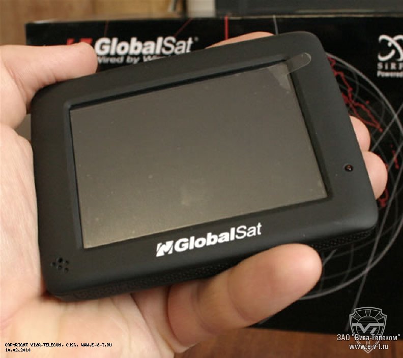 ��������� ��� ��������� � ���������� - GlobalSAT GV-380