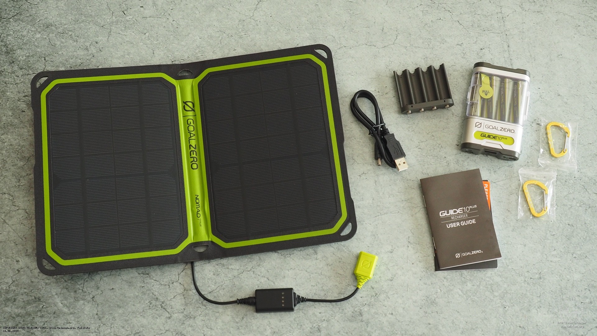 ������������ ��������� ������� Goal Zero Guide 10 Plus Solar Kit