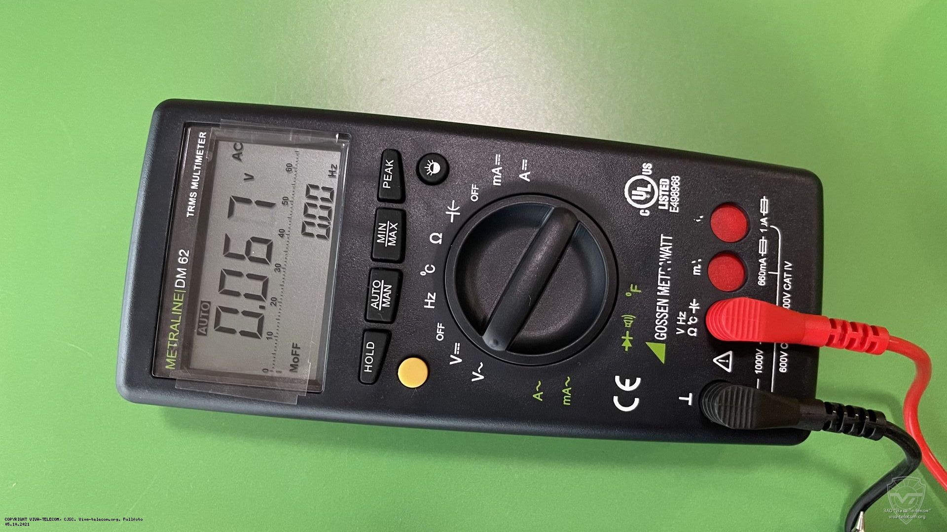 �������� ������ ����������� Gossen-Metrawatt Metraline DM62