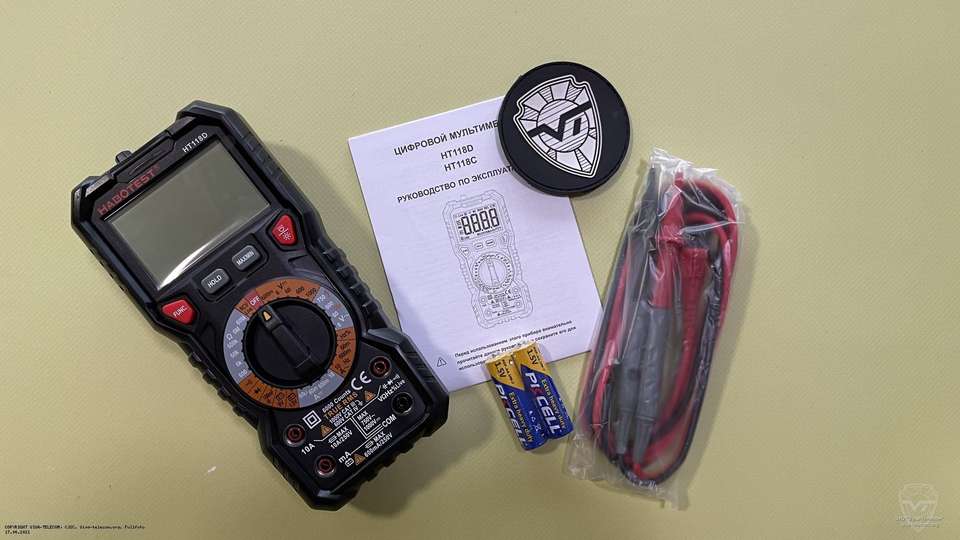 ������������ ����������� Habotest HT118D