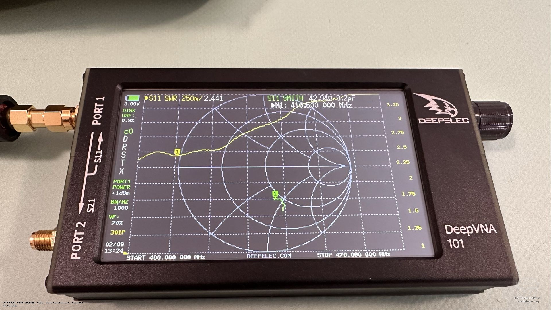 ������ ������� Hytera AN0435W09 � ��������� 400-470 ���