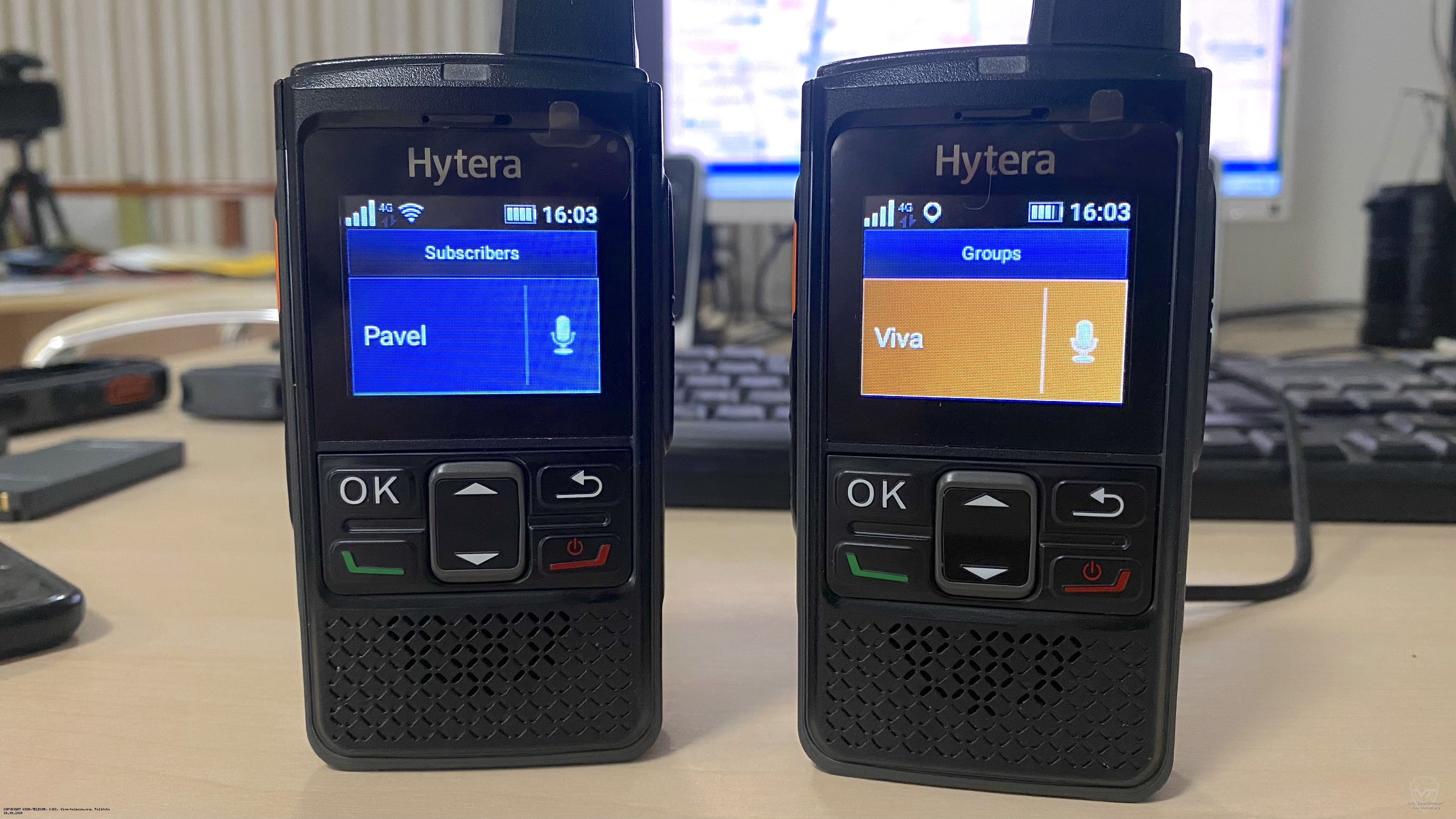 ��������� WalkieFleet �� ������������ Hytera PNC360S