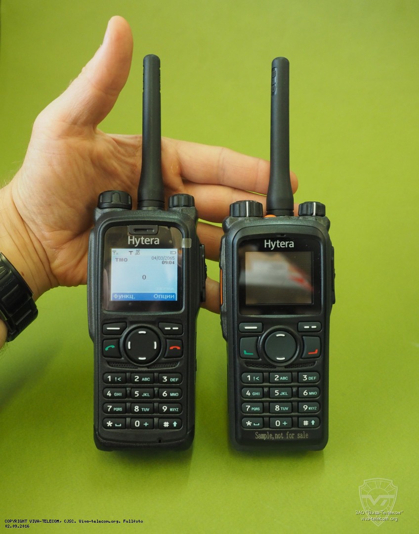 ��������� Tetra ���������� PT-580H � DMR �������������� PD-785