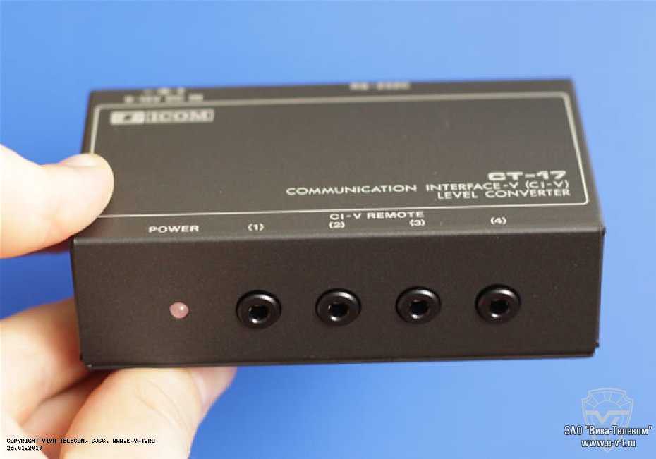 ���� ICOM CT17. ����������� �� 4-� ���������