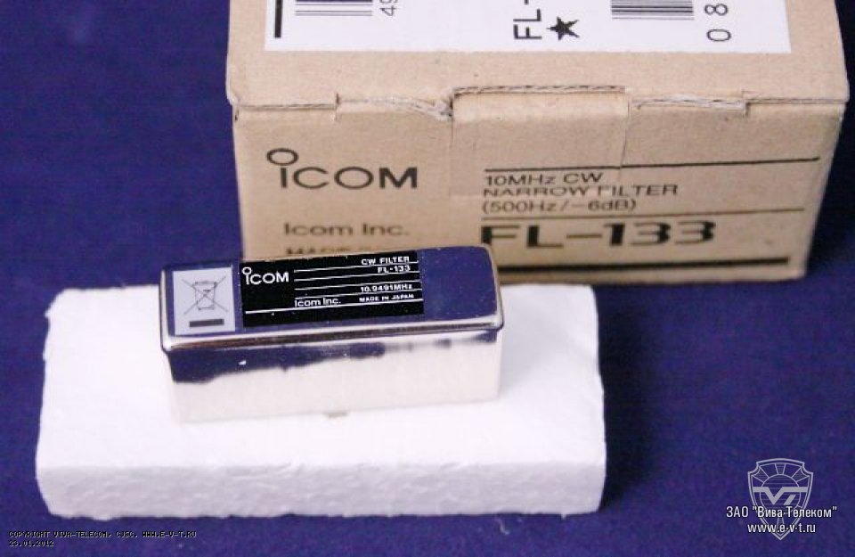CW фильтр FL-133. Icom FL-133 CW фильтр FL-133