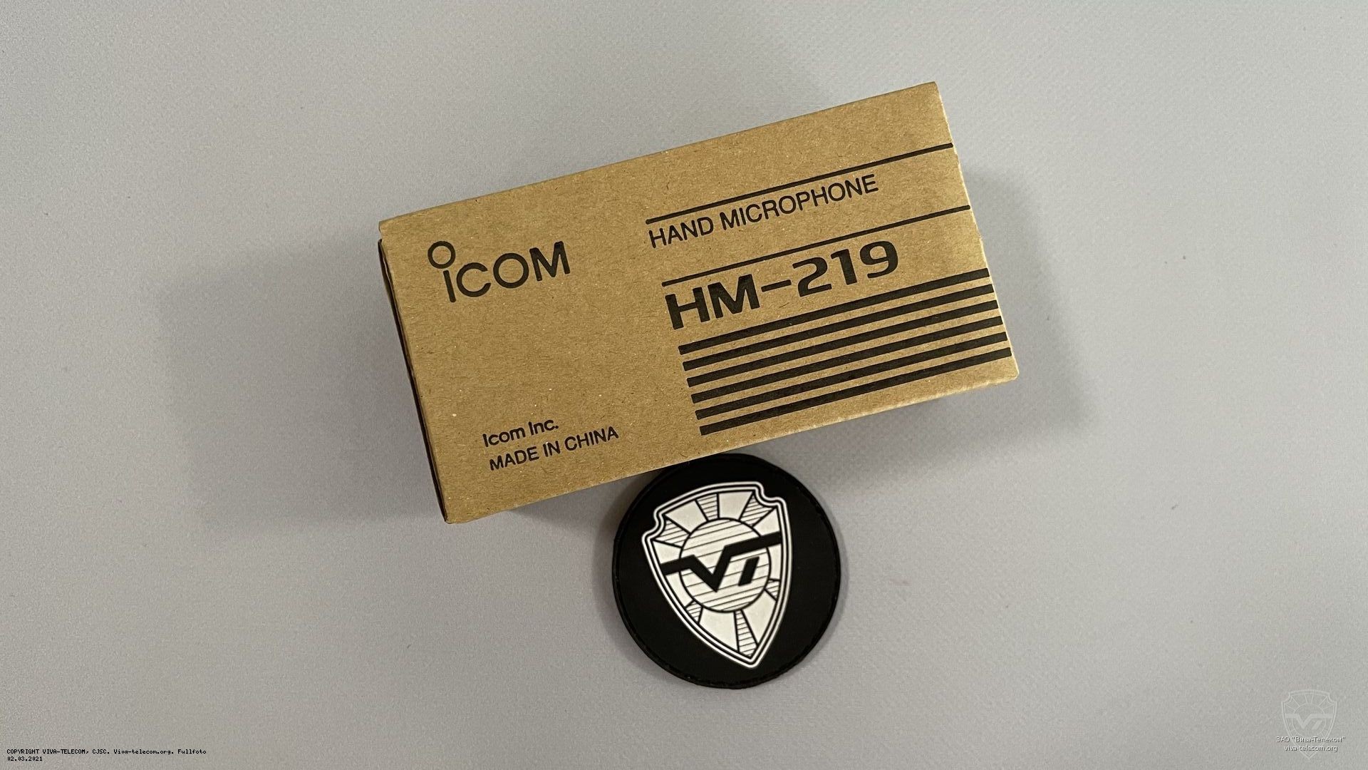 ������ �������� Icom HM-219. ��������