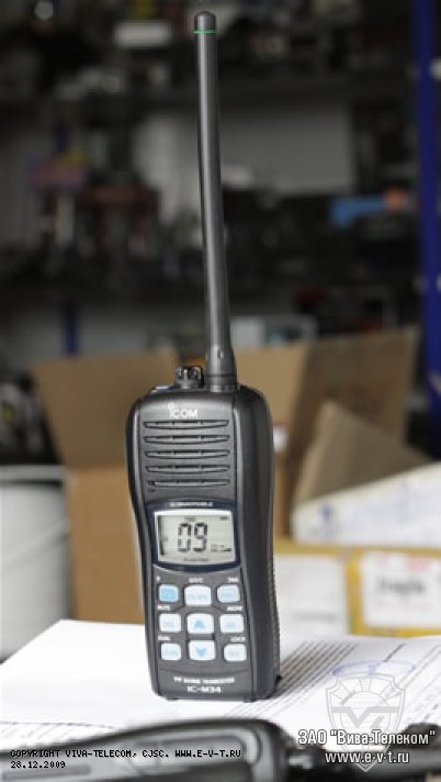 ������� ������������ Icom IC-M34
