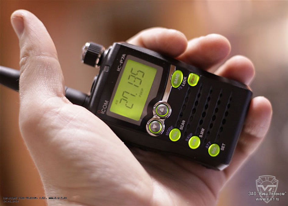 ����������� ����� Icom IC-P7A, IC-E7