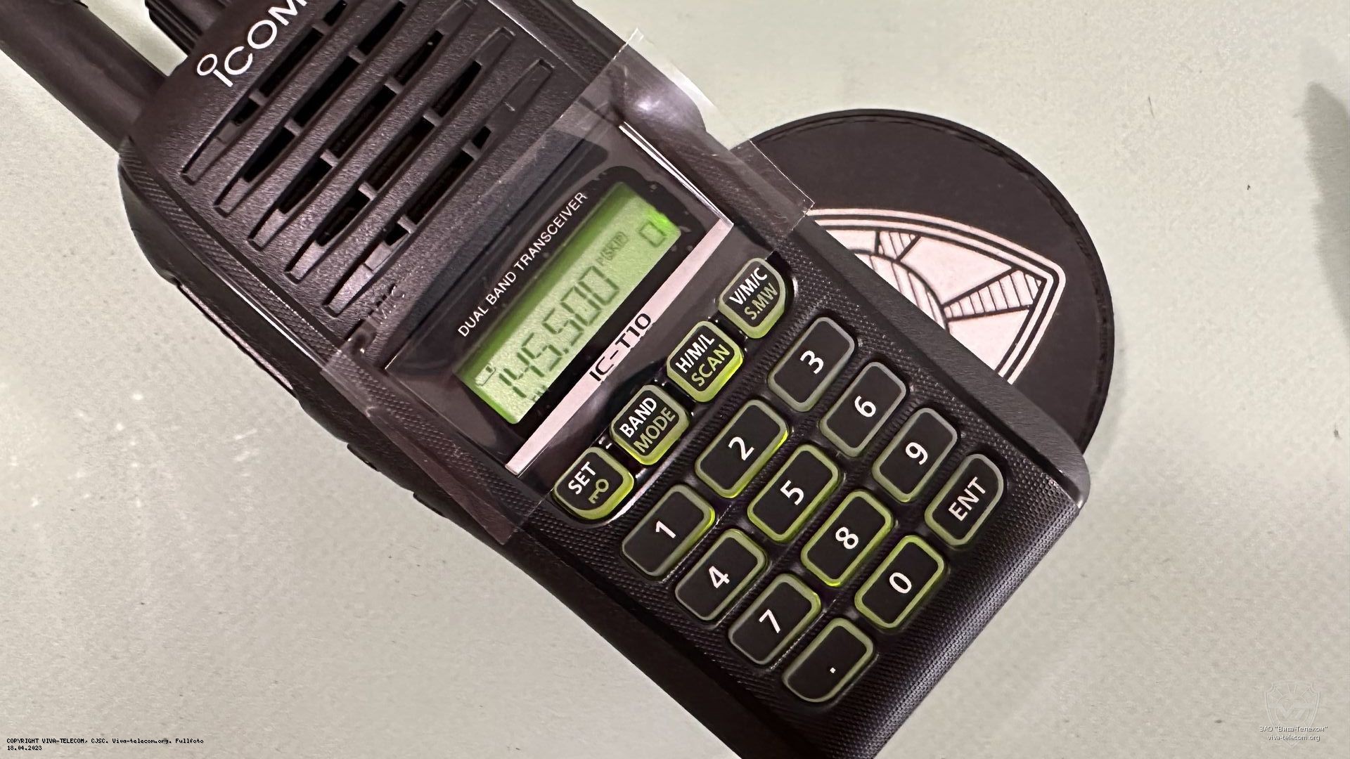 �������� ������ ������������ Icom IC-T10