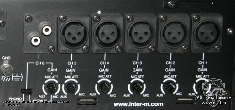 Inter-M PA-2000. ����� ����������