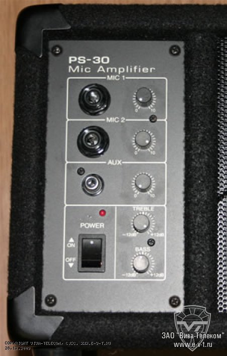 ����������� ������������ ������� Inter-M PS-30