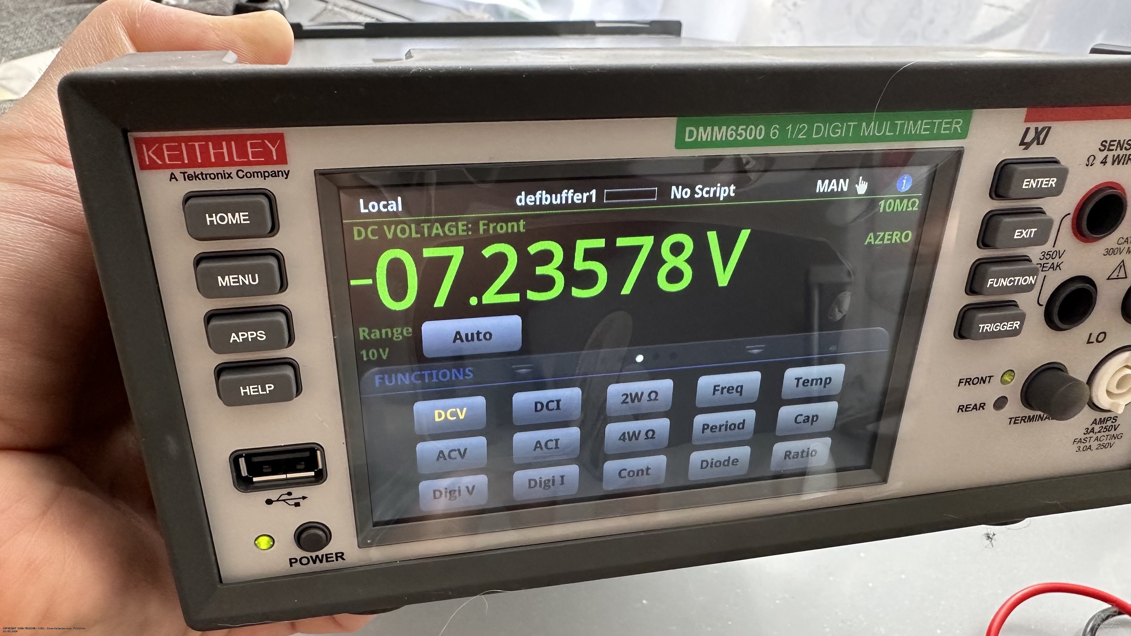 ������ ��������� ����������� Keithley DMM6500