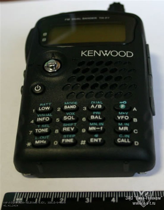 ����������� ����� Kenwood. ������������ ������������ Kenwood TH-F7E