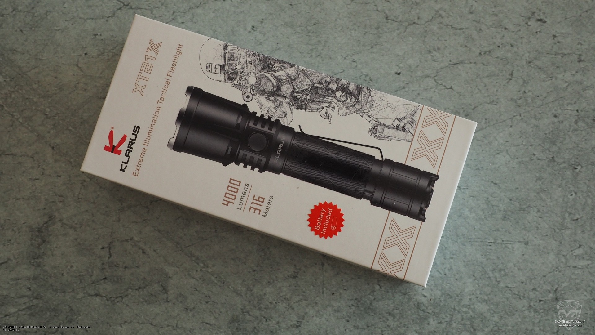 �������� ������ Klarus XT21X