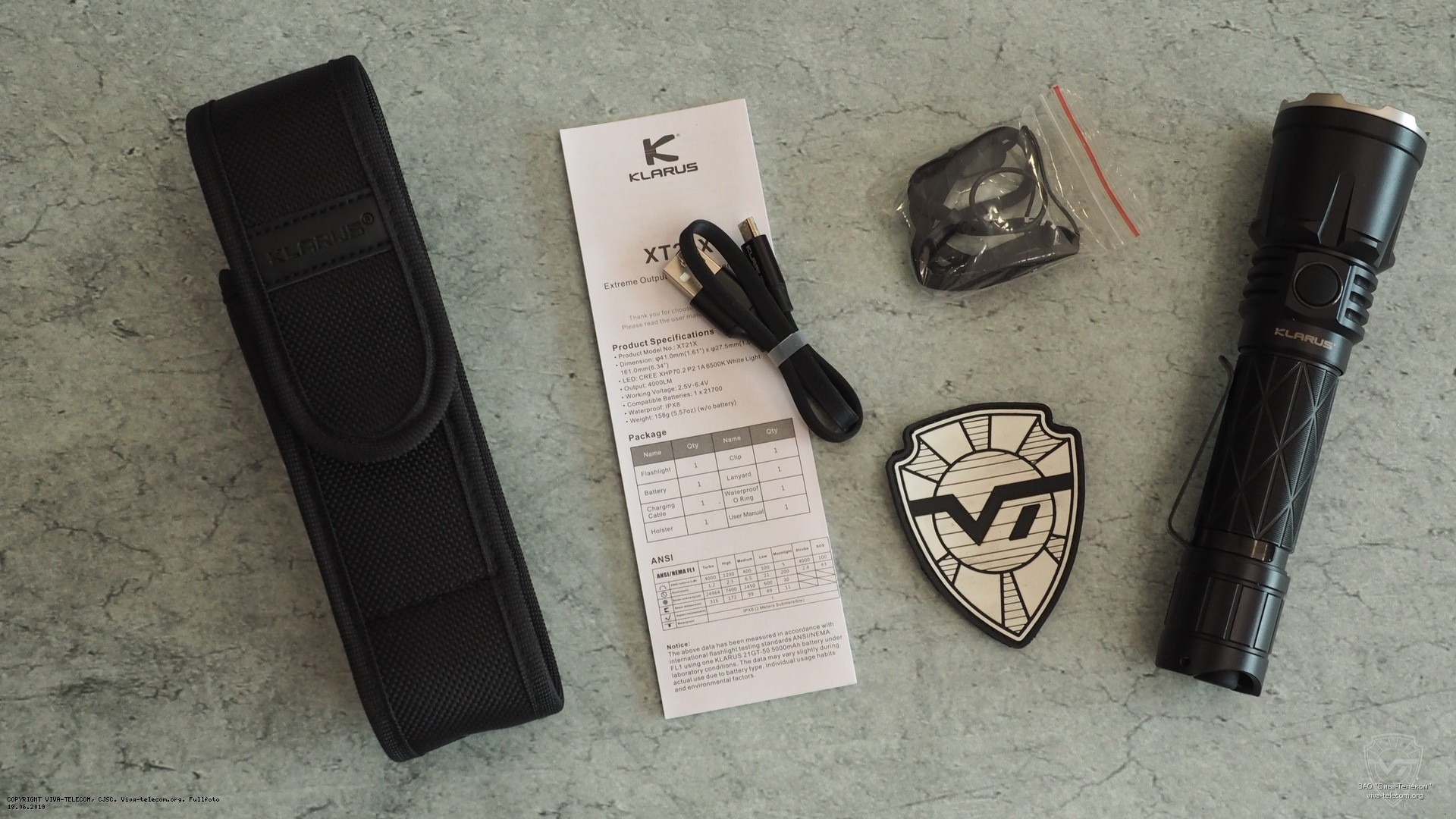 ������������ ������ Klarus XT21X