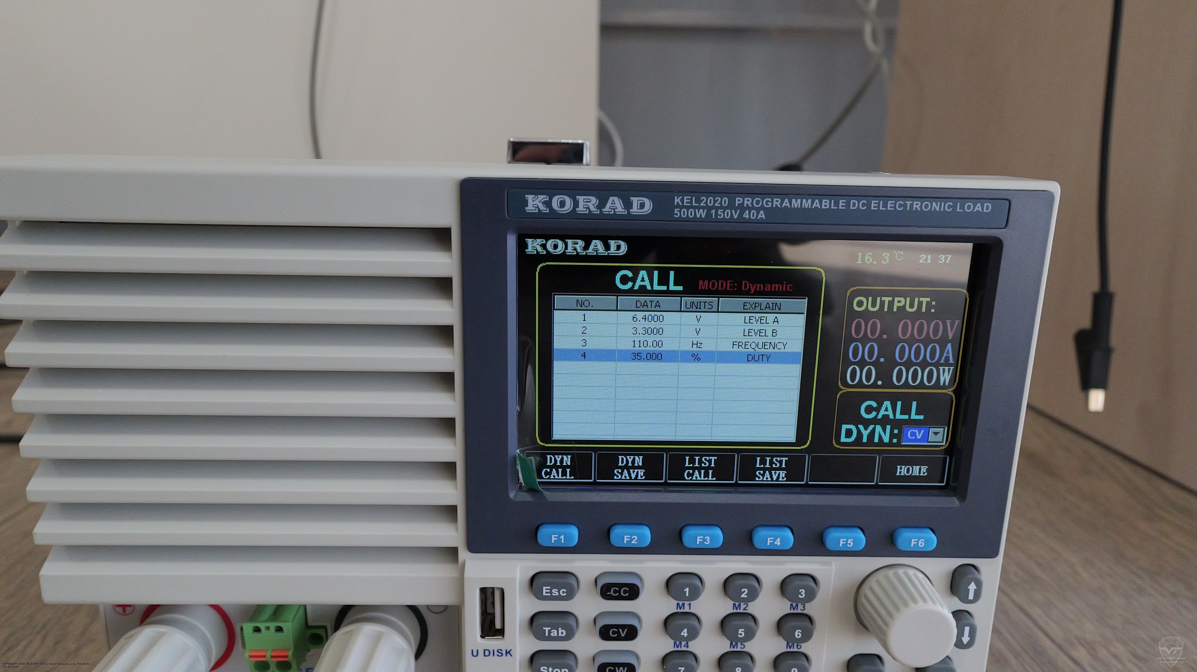 ����� ������������� ������������ Korad KEL2020