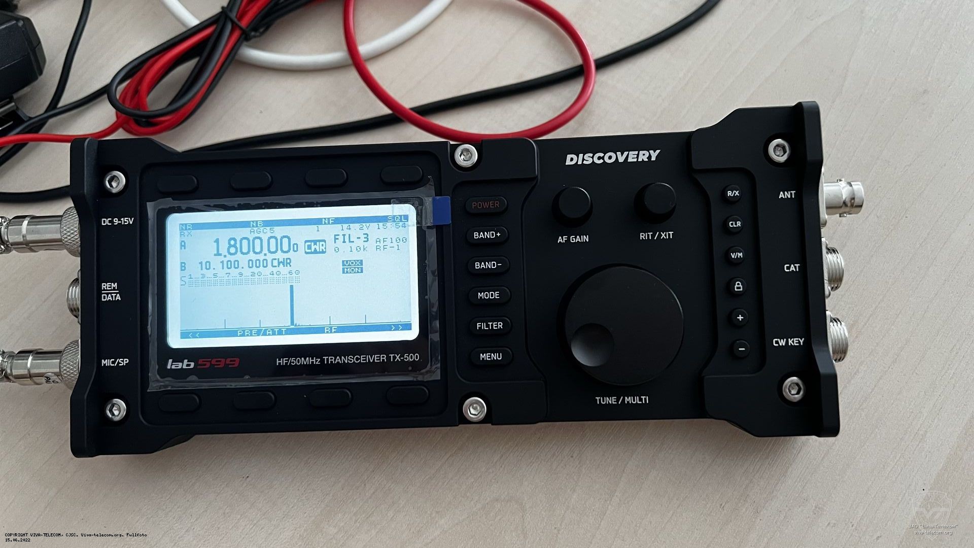 �������� ������ ���������� Discovery TX-500