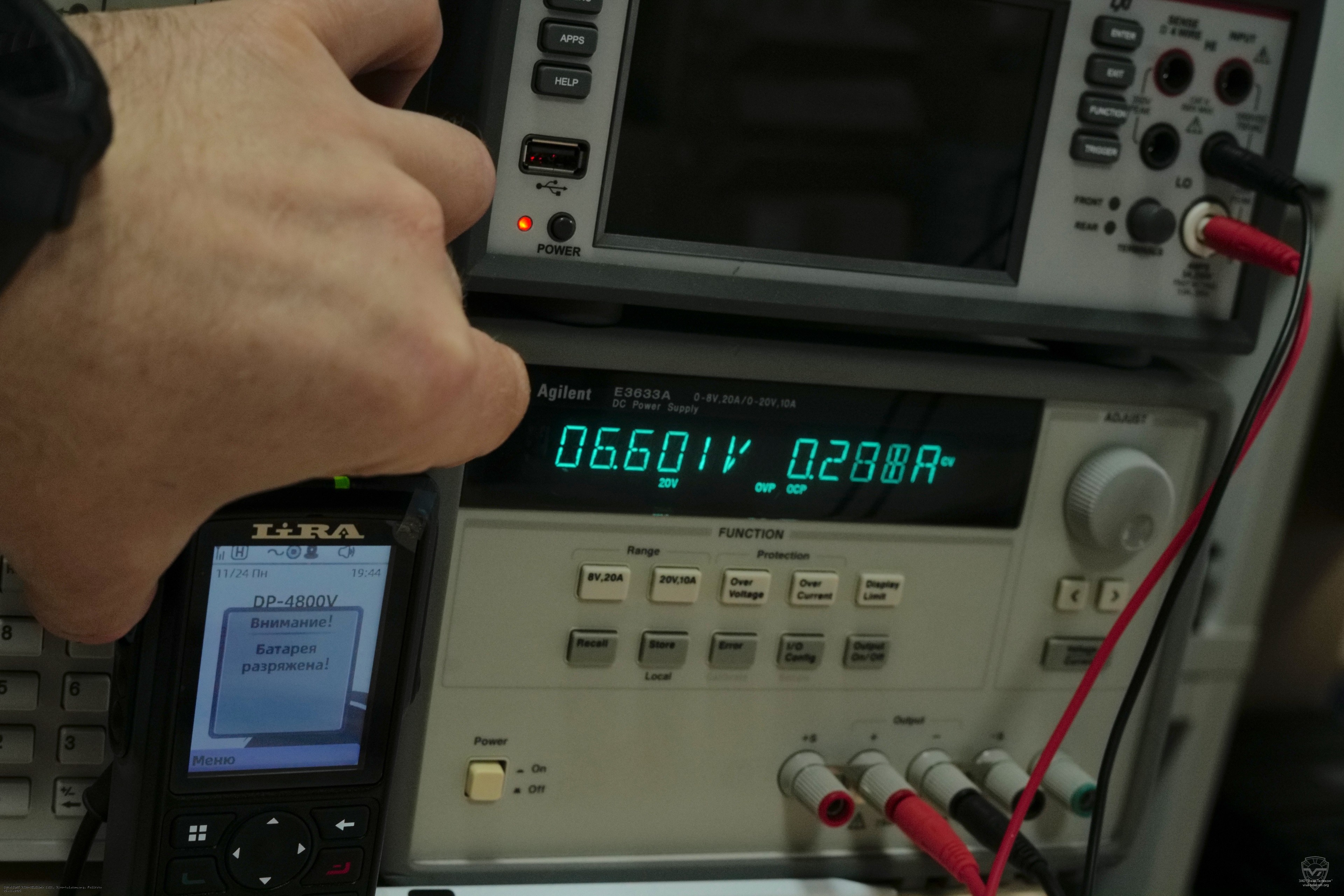 ����� �������� ��� ����������� ������������ � ������������ Lira DP4800