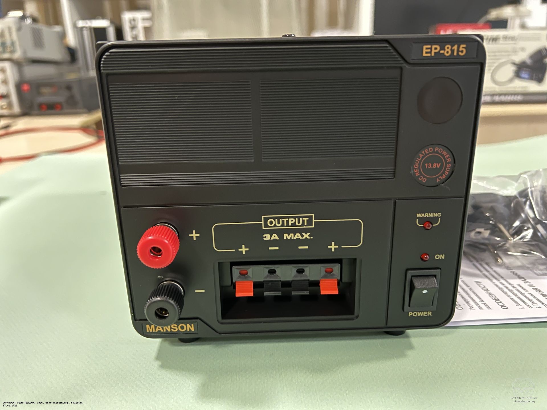 �������� ������ ��������� ������� Manson EP-815