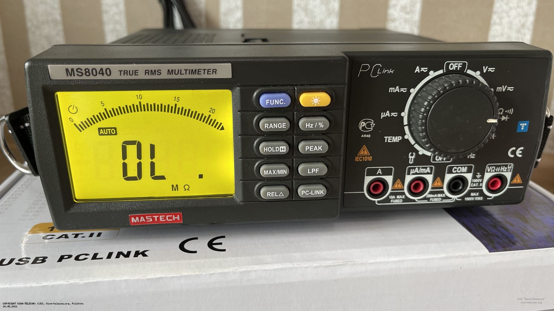 �������� ������ ����������� Mastech MS8040