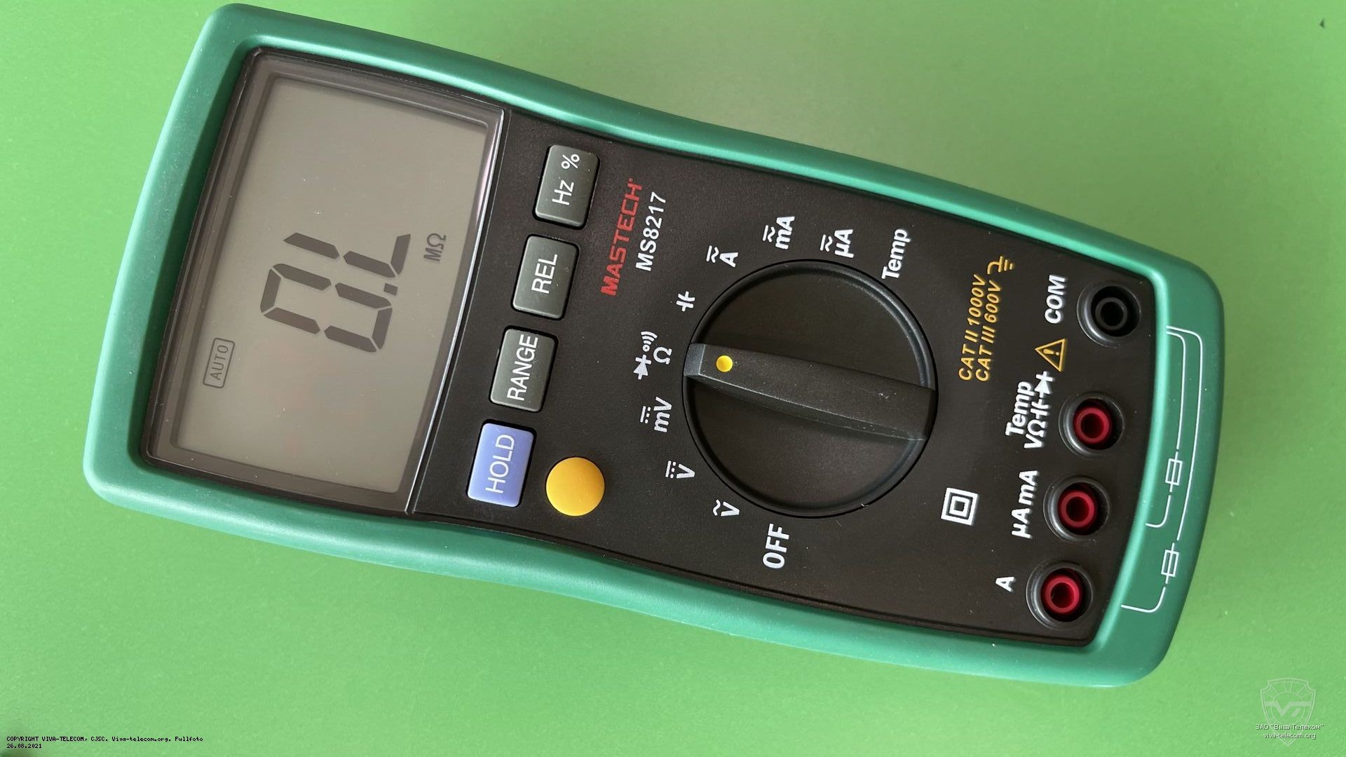 �������� ������ ����������� Mastech MS8217