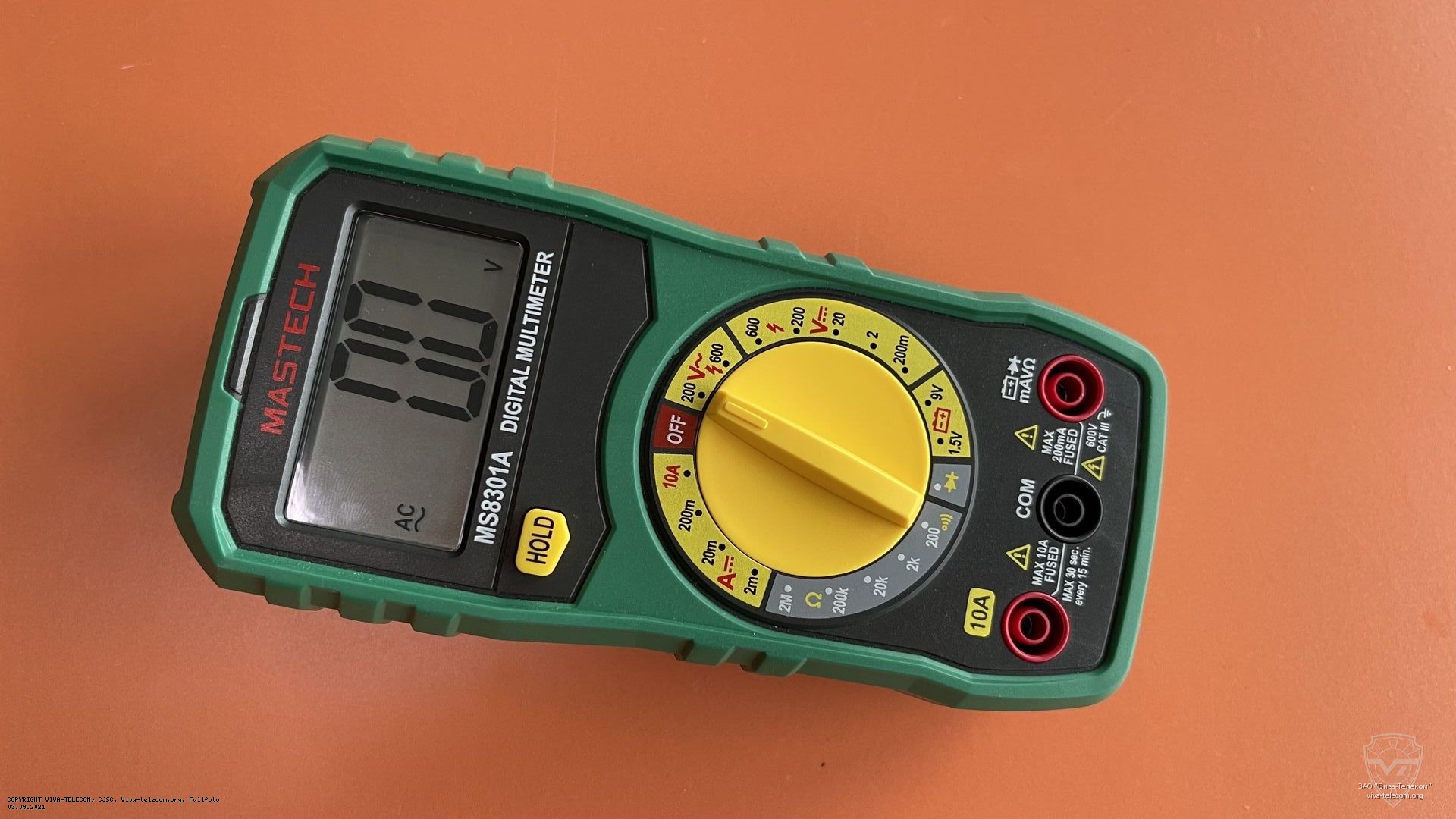 �������� ������ ����������� Mastech MS8301A