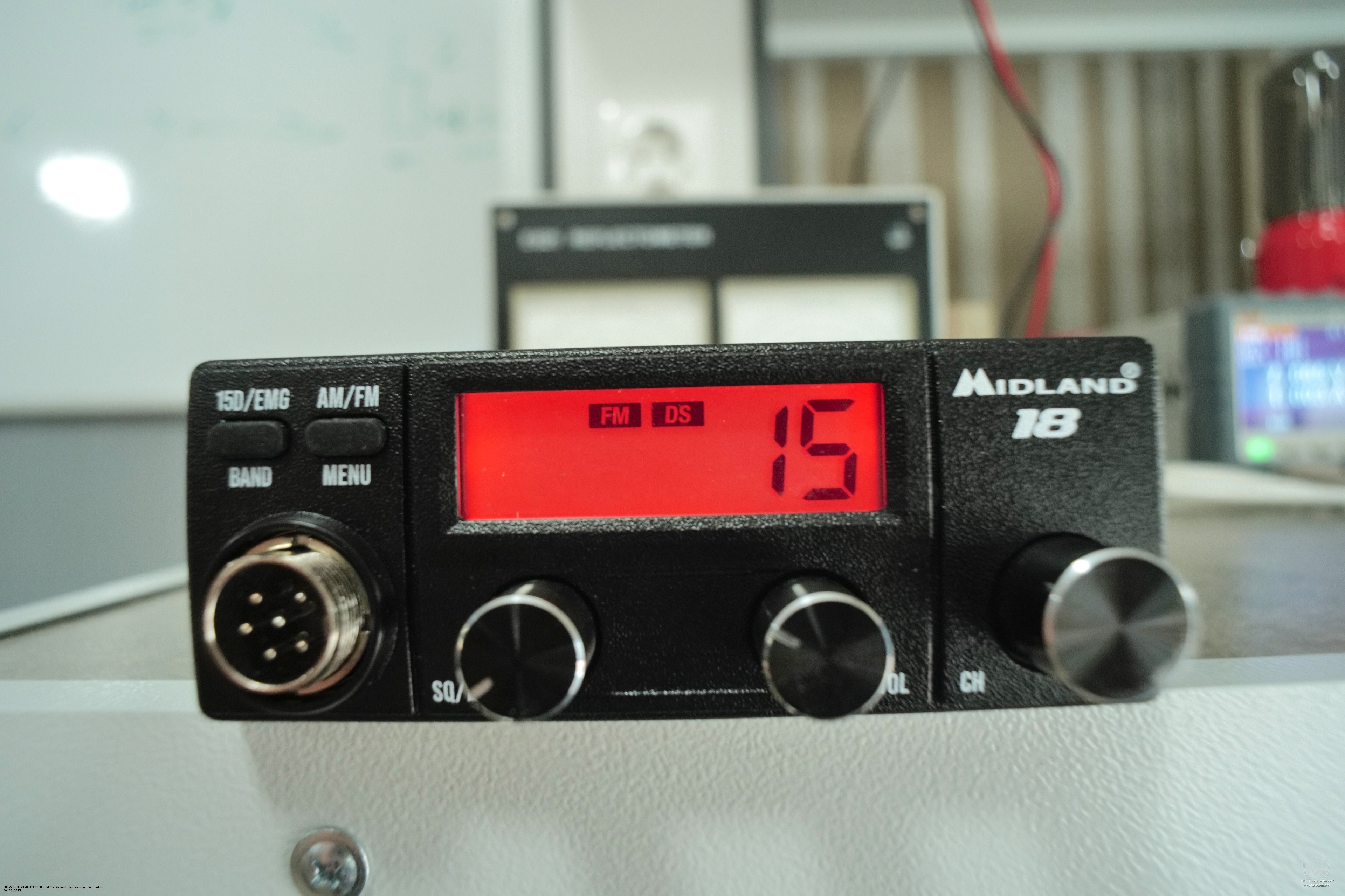 ��������� FM �� ������������ Midland 18