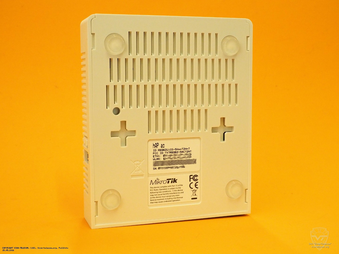 ������ ����� ������� �������������� Mikrotik hAP ac