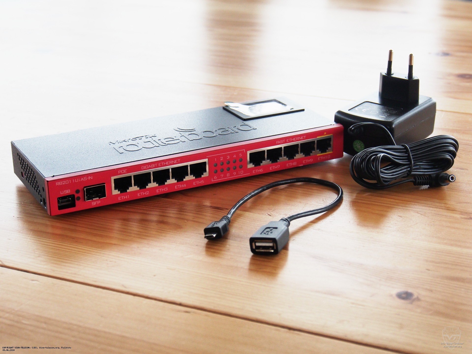 ������������ ����������� �������������� Mikrotik RouterBOARD RB2011UiAS-IN