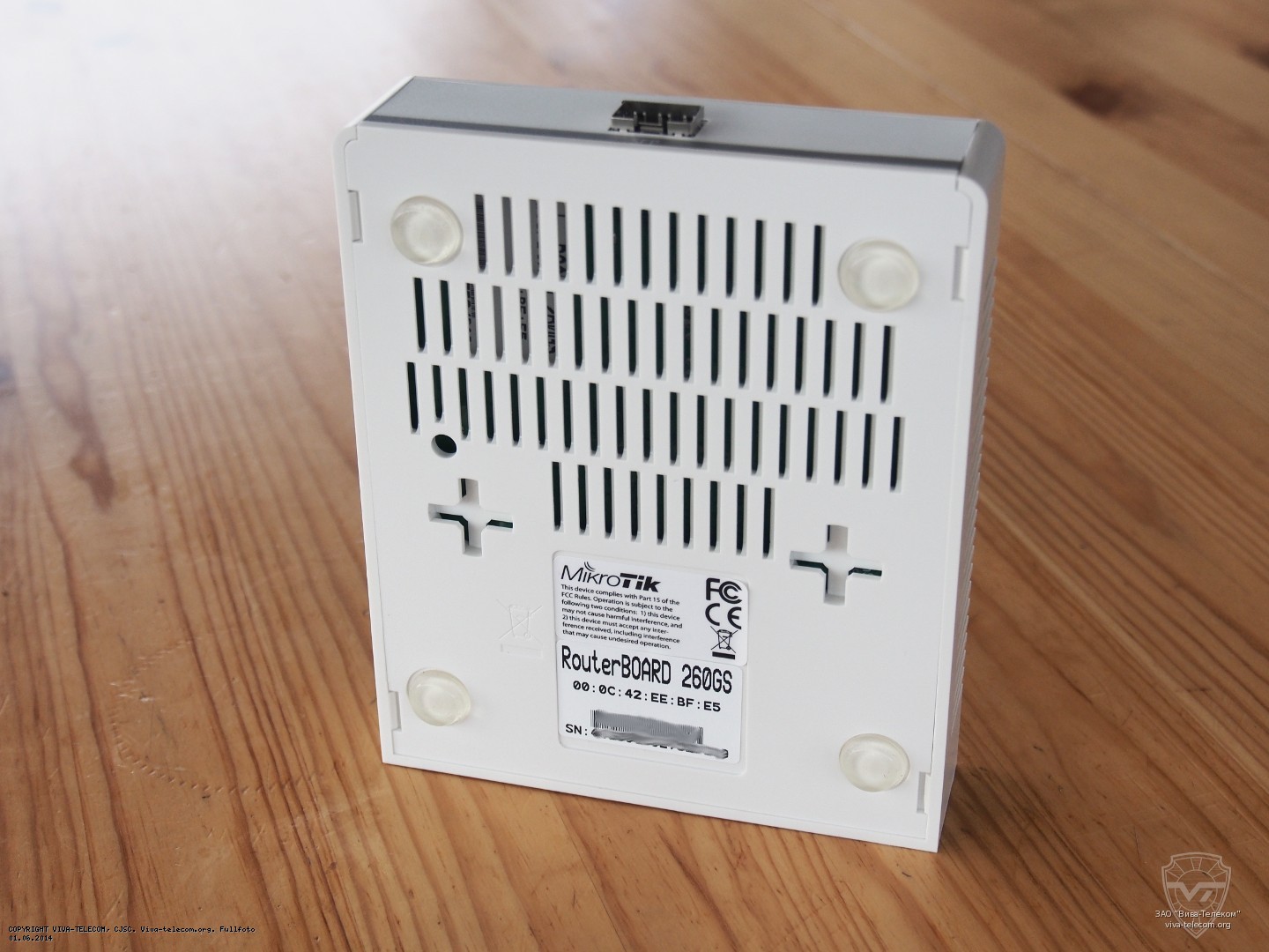 ��� ������ ������ ����������� MikroTik RB260GS