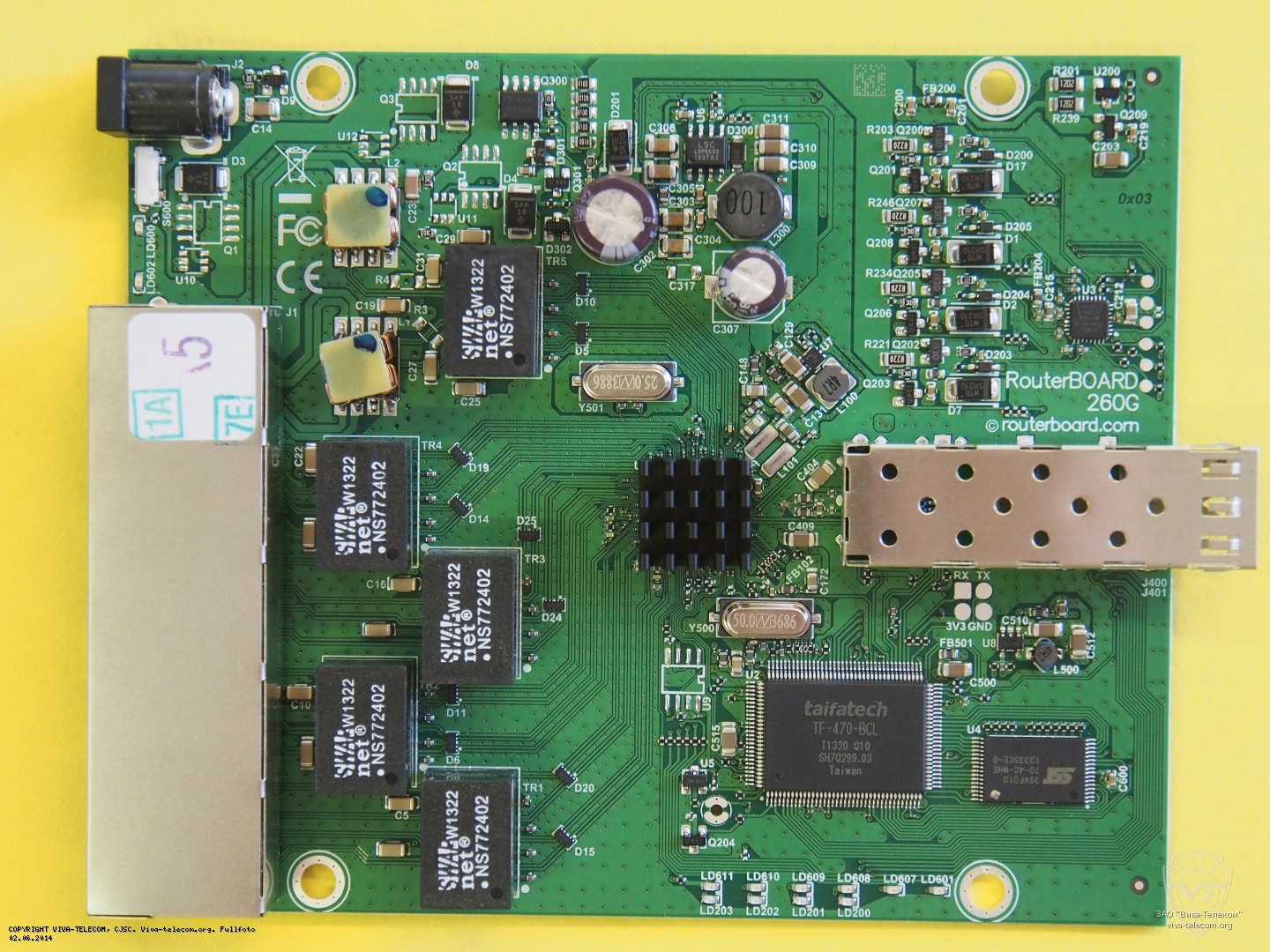 ��� ������ ����������� MikroTik RB260GSP