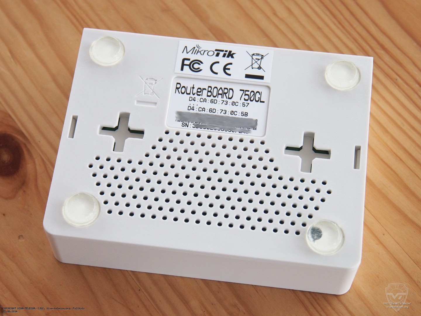 ��� �������������� Mikrotik RouterBOARD 750GL �����