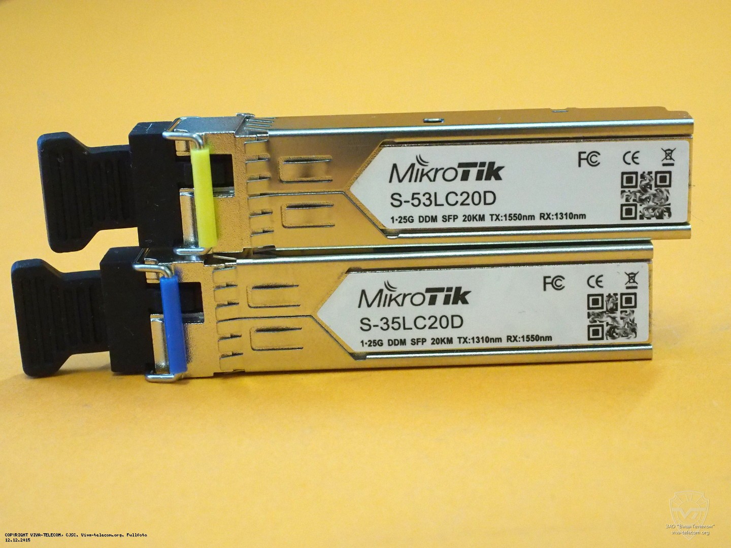 �������� Single Mode SFP ��������� Mikrotik S-3553LC20D - ����� �� ���� �����������