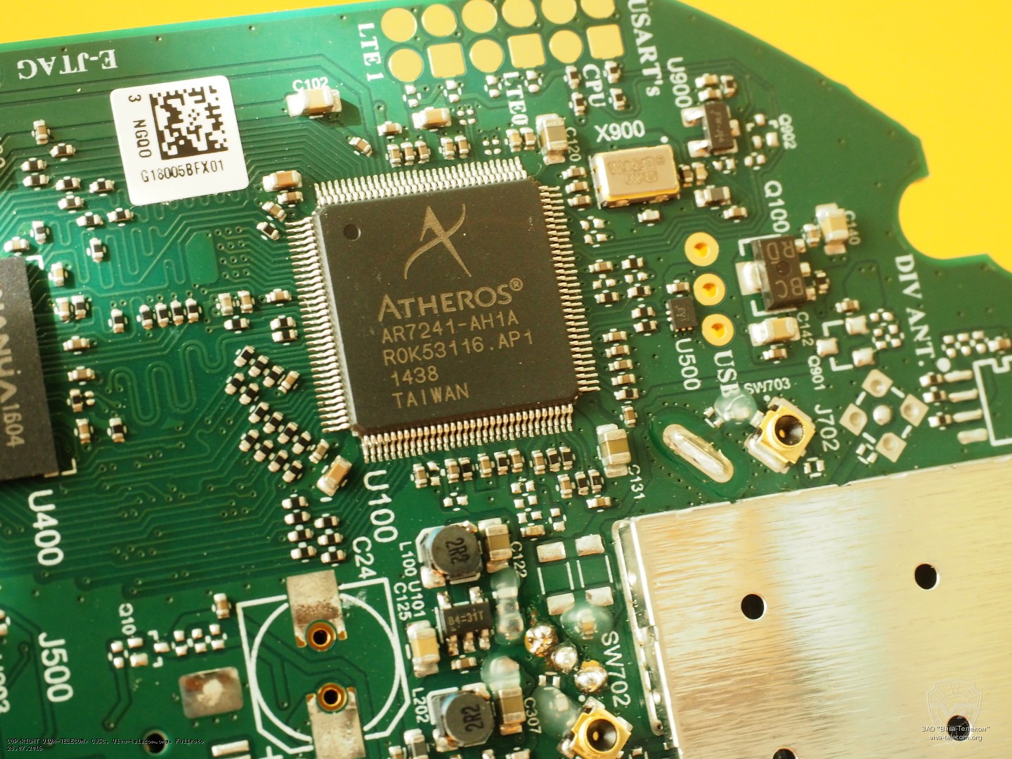 ��������� Atheros AR7241 400MHz CPU