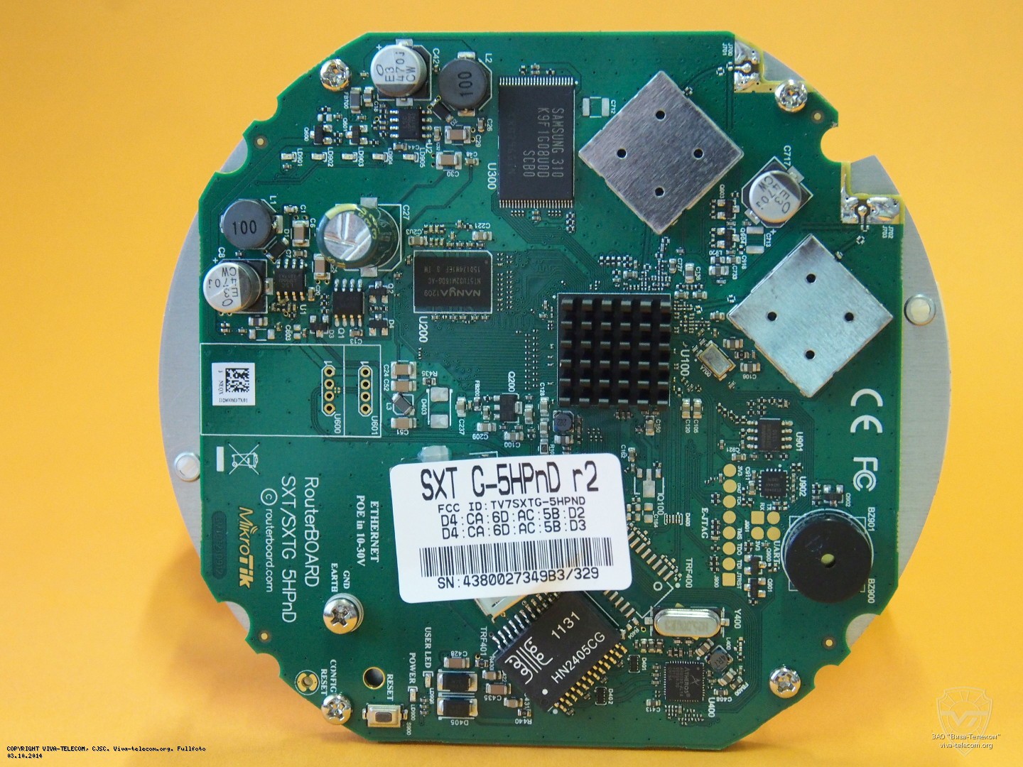 �������� ����� WiFi ����� ������� RBSXTG-5HPnD-SAr2