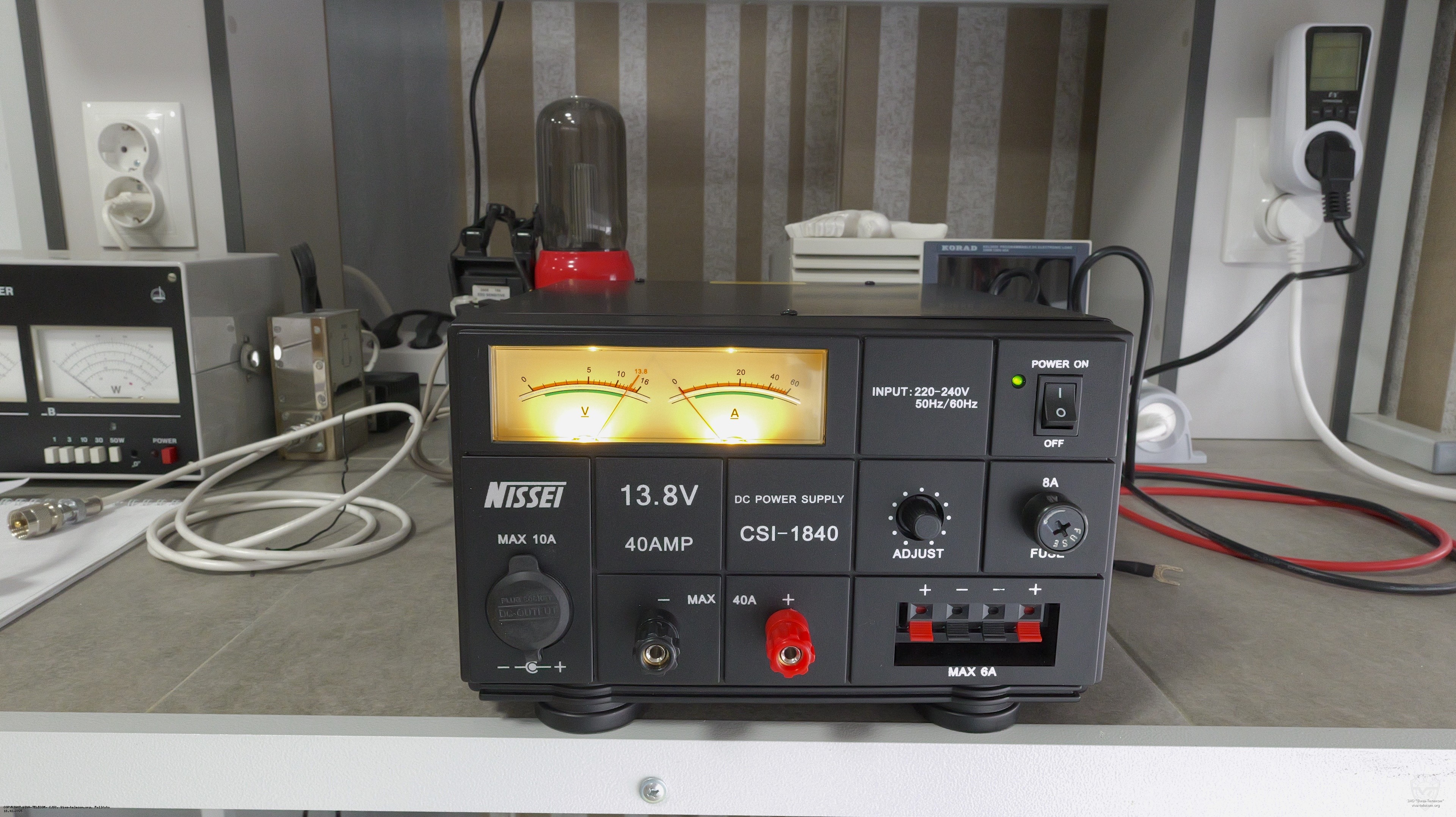 Мощный блок питания Nissei CSI-1840. Nissei CSI-1840 Мощный блок питания Nissei CSI-1840