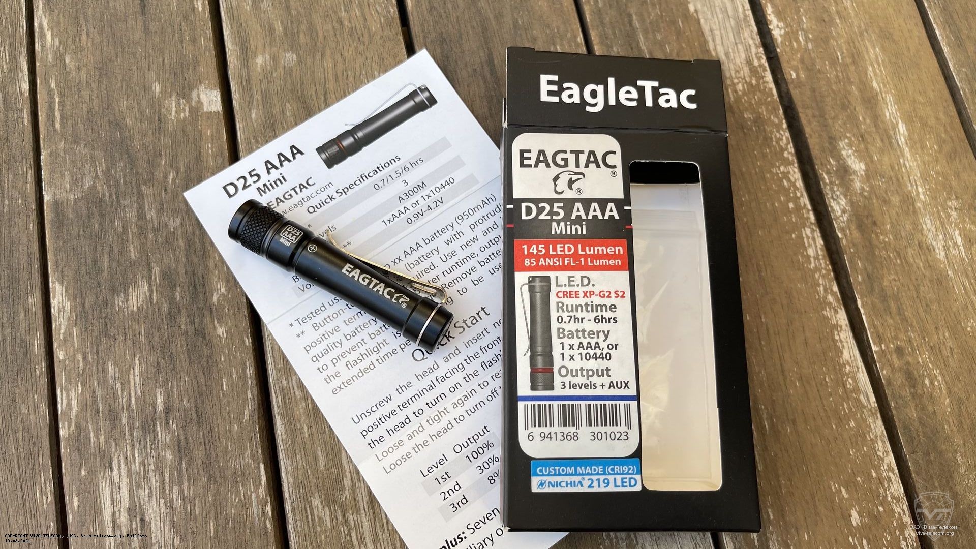   EagleTac D25AAA Mini
