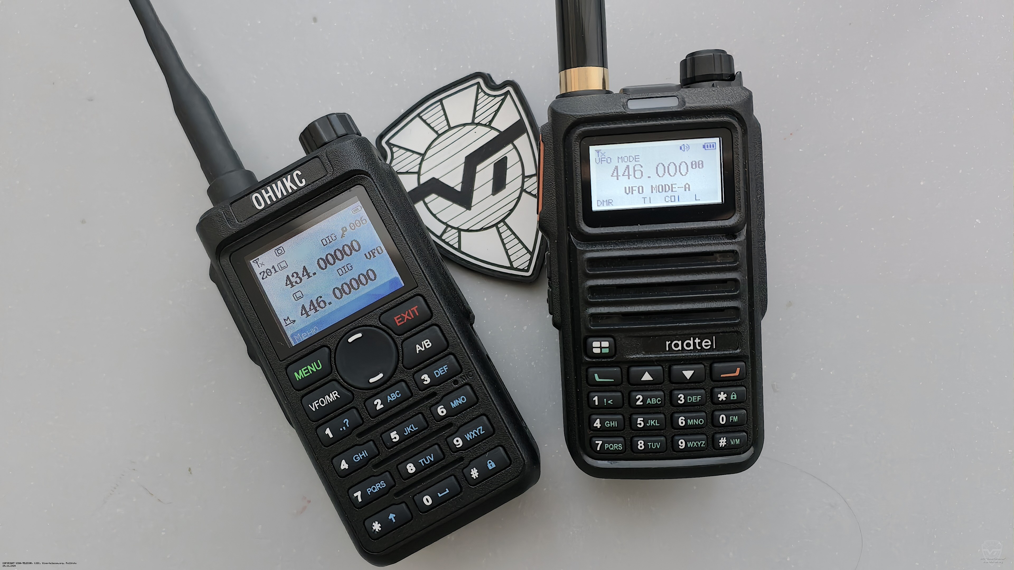 Радиостанции Оникс ПР-61 и Radtel RT-4D. Оникс ПР-61 Радиостанции Оникс ПР-61 и Radtel RT-4D