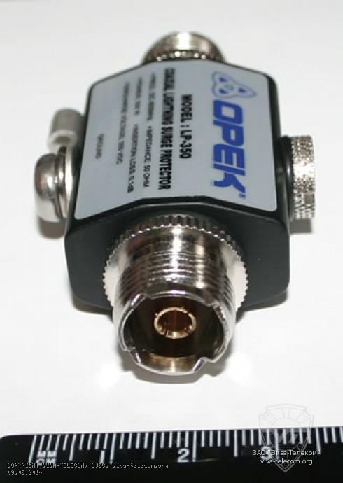 Антенная грозозащита OPEK LP-350. Opek LP-350 Антенная грозозащита OPEK LP-350